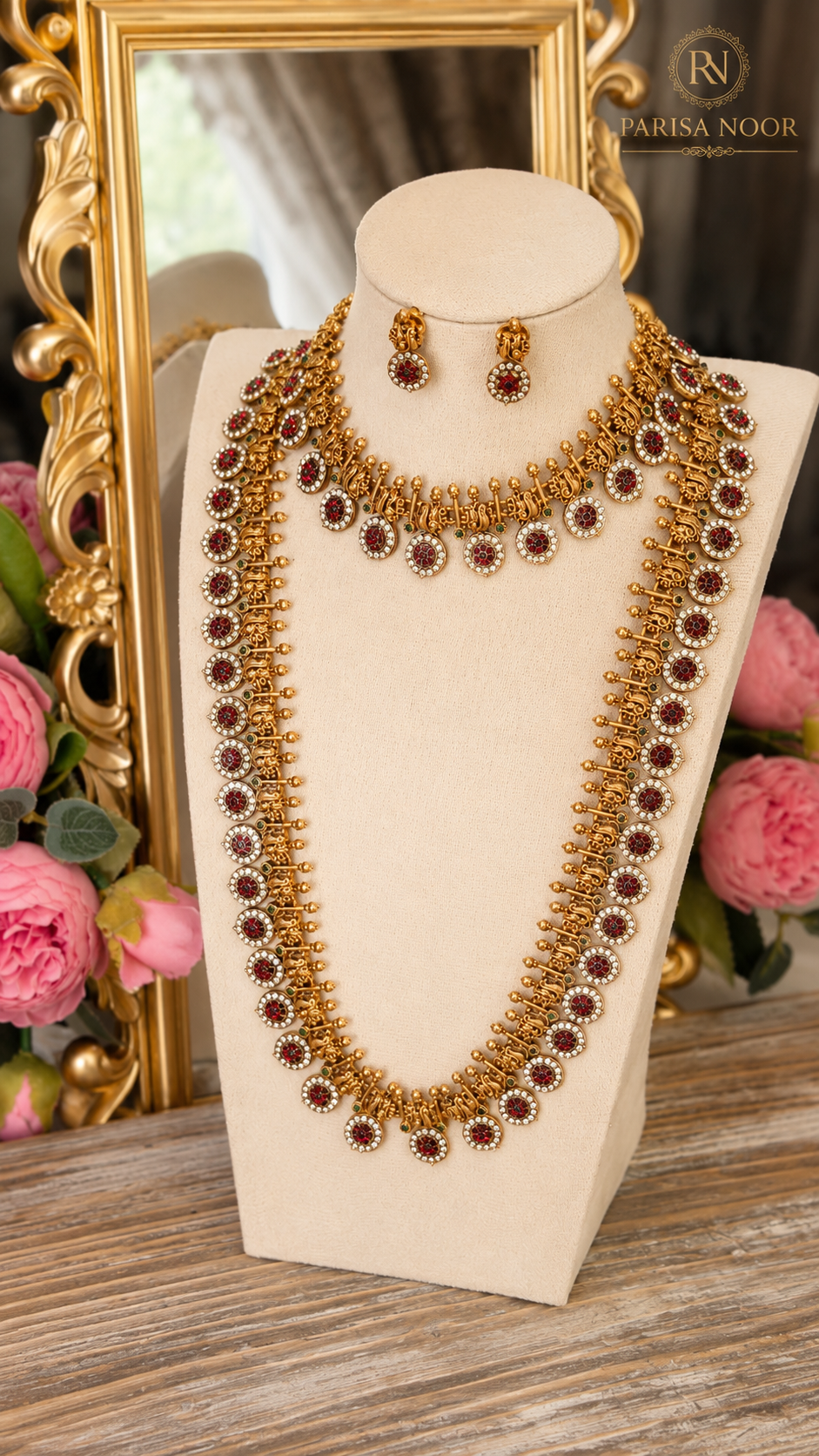 Aneeza Double Layer Necklace