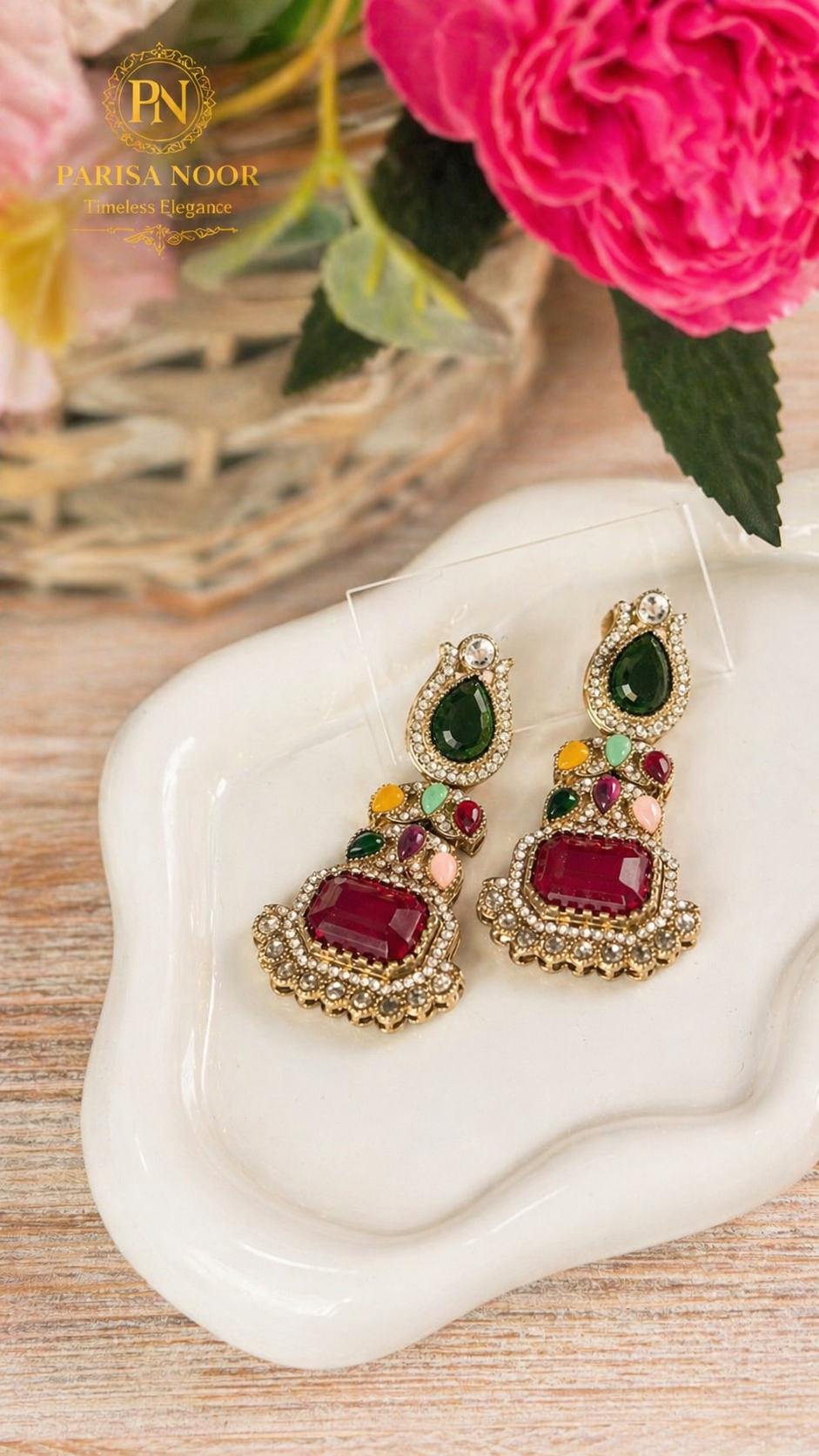 Divya Designer Multicolor Earrings