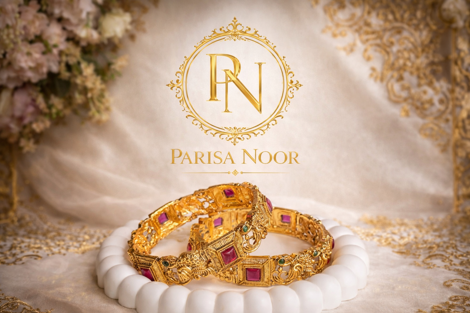 Avya Royal Heritage Antique Bangles