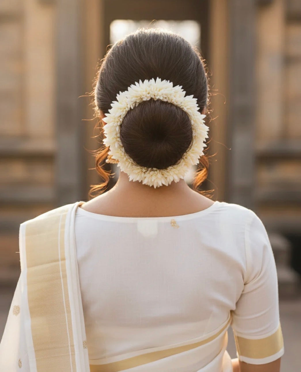 Scented Gajra Hair Accessories Scrunchies