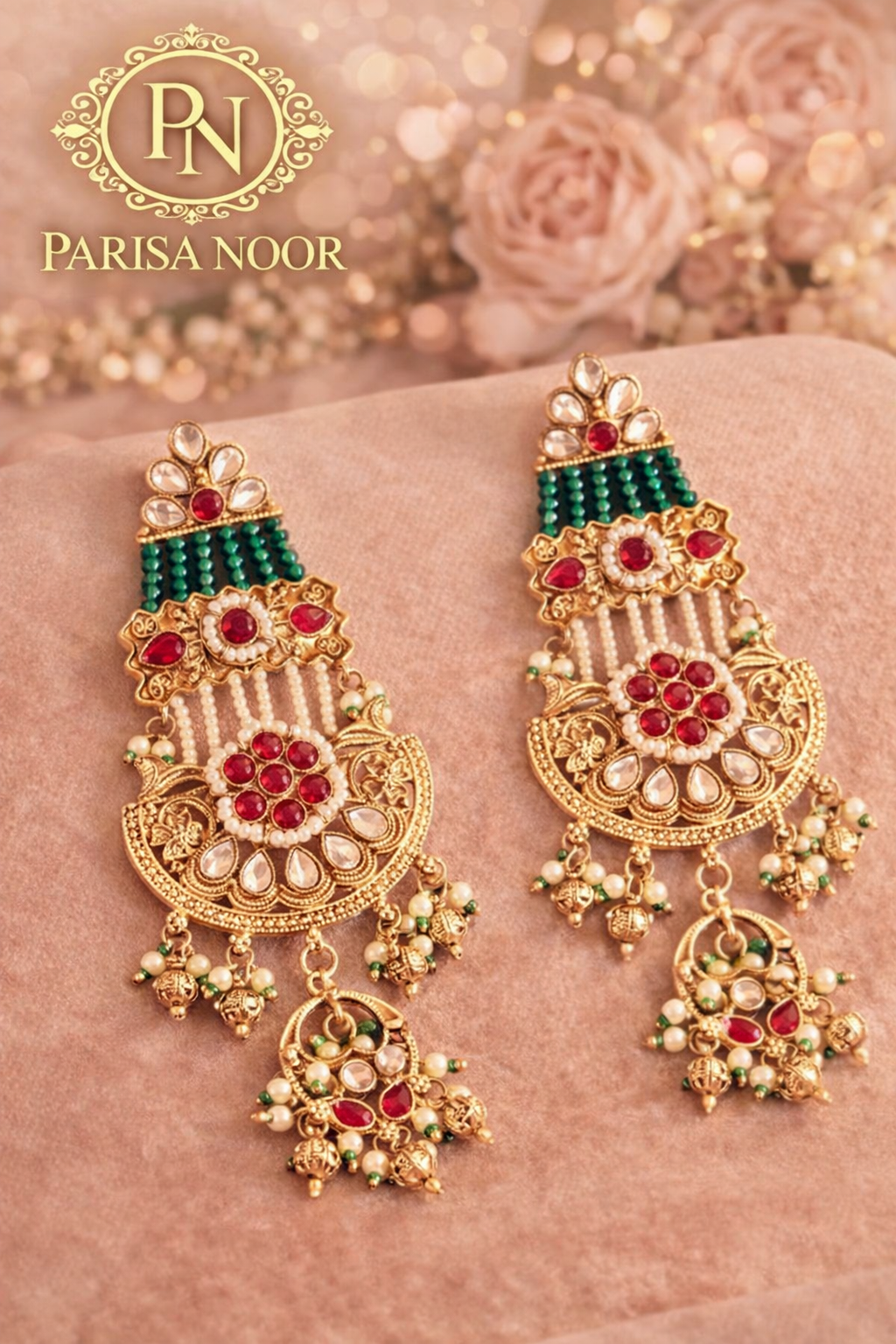 Samara Premium Kundan Earrings