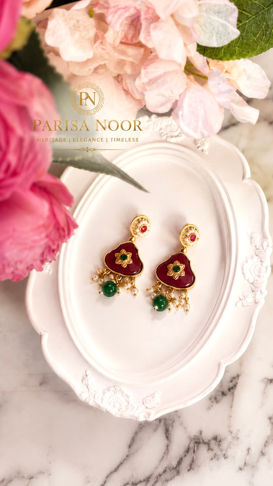 Rafa Heritage Long Necklace Set