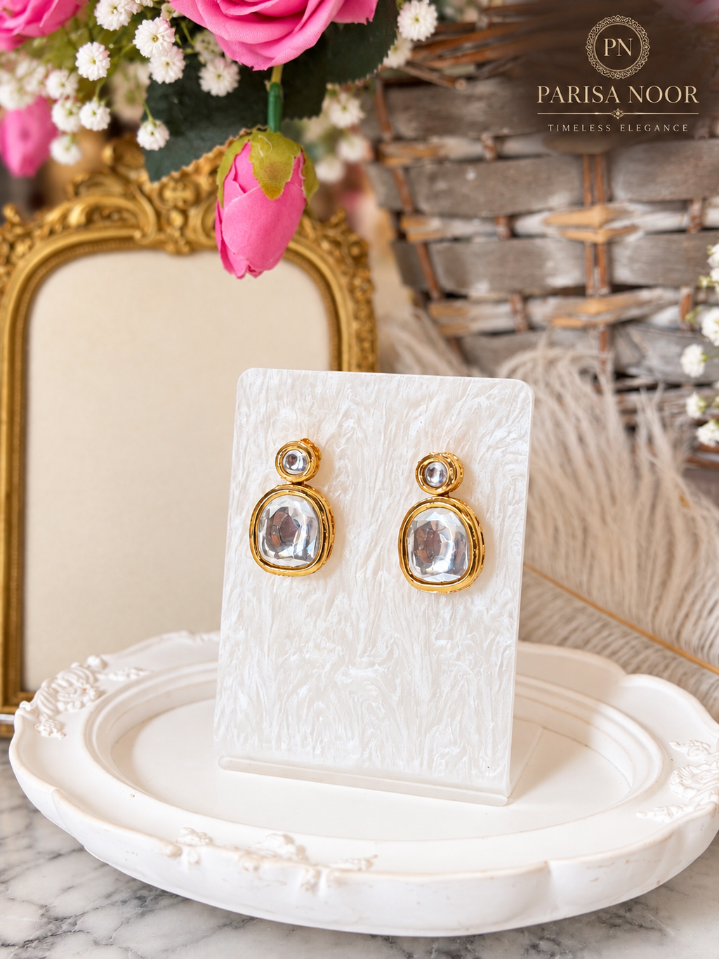 Aroshika Reversible Kundan Meenakari Necklace Set