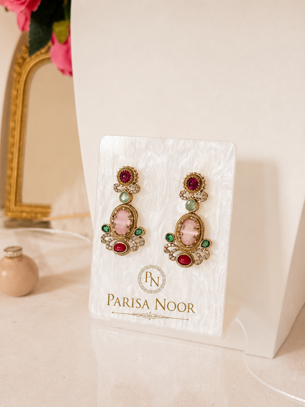 Ameera Pastel Designer Necklace Set