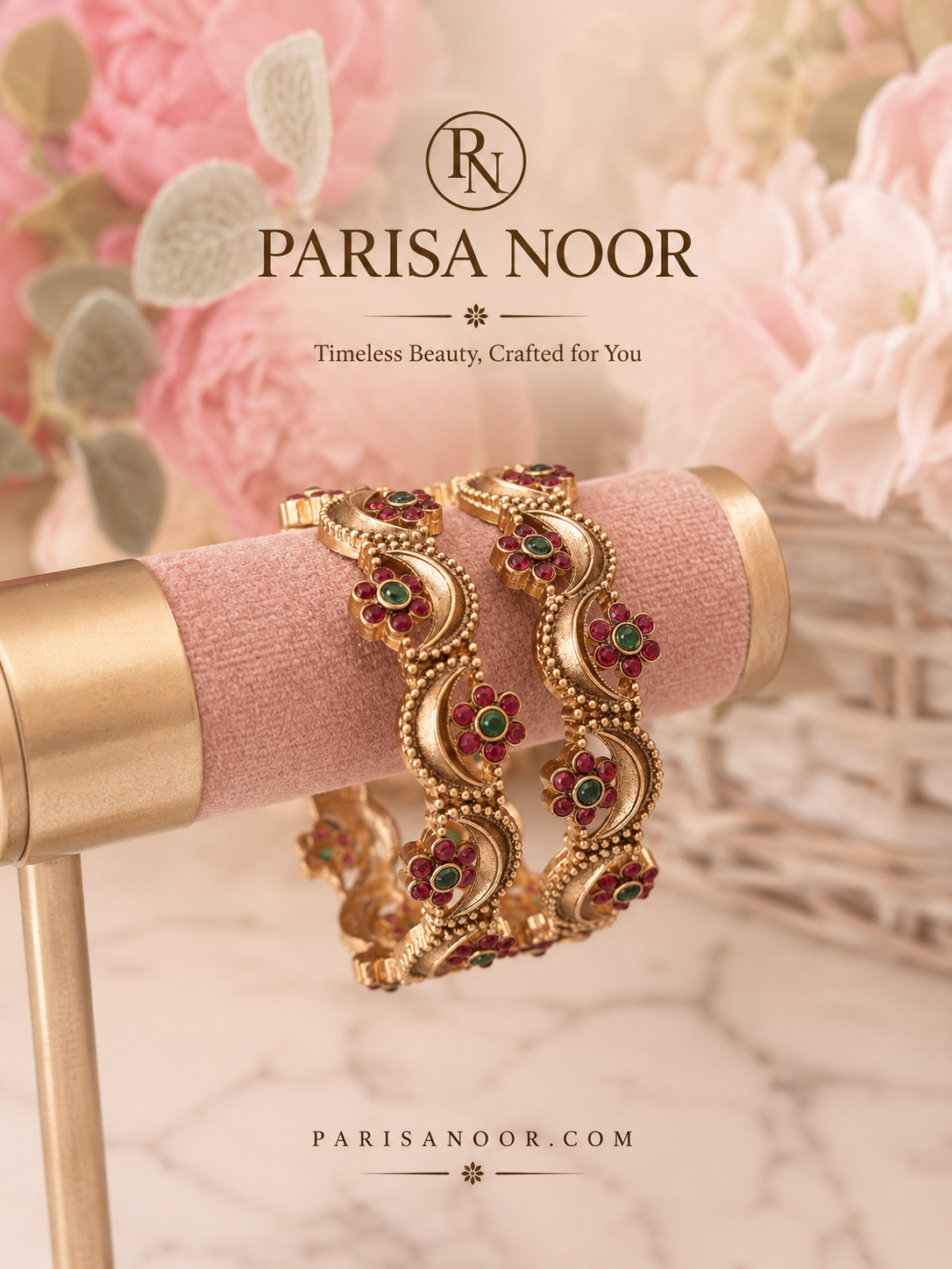 Gulbahaar Heritage Bangle Pair