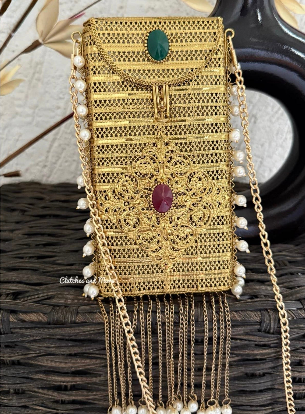 Archie Brass Mobile Sling Gold