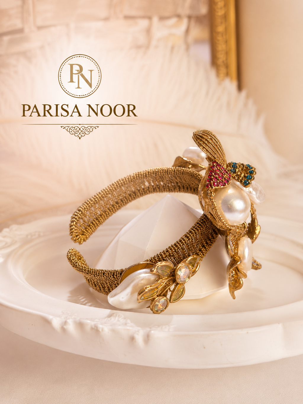 Selin Luxury Turkish Statement Cuff Bangle