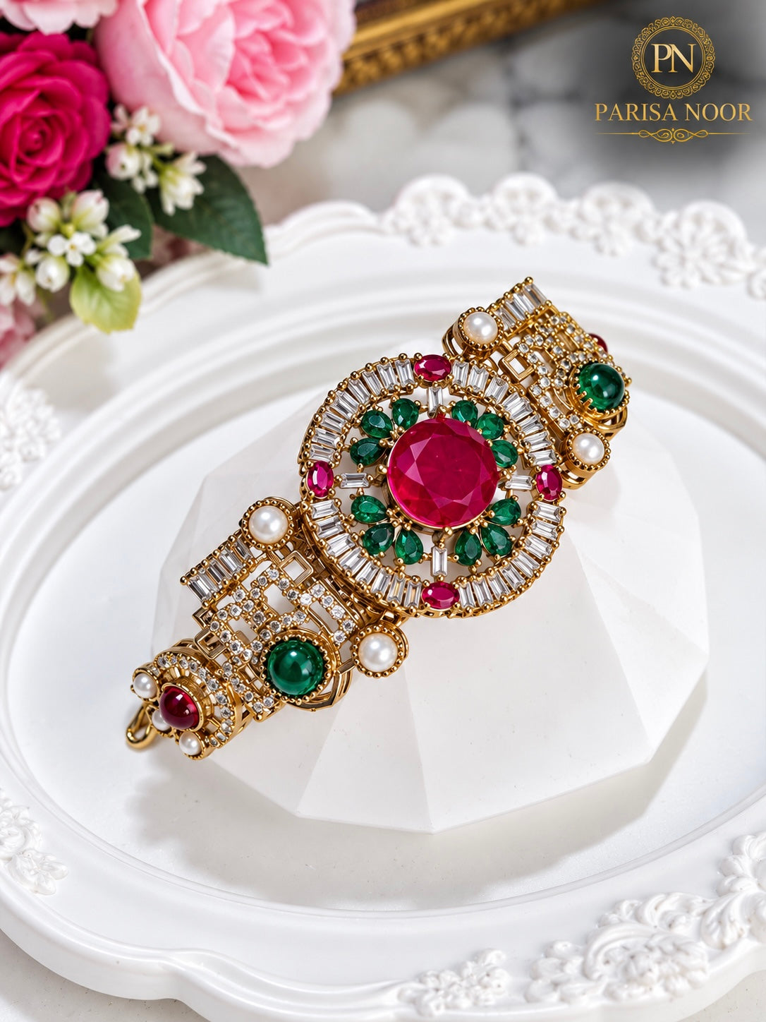 Zarielle Designer Cuff Bracelet