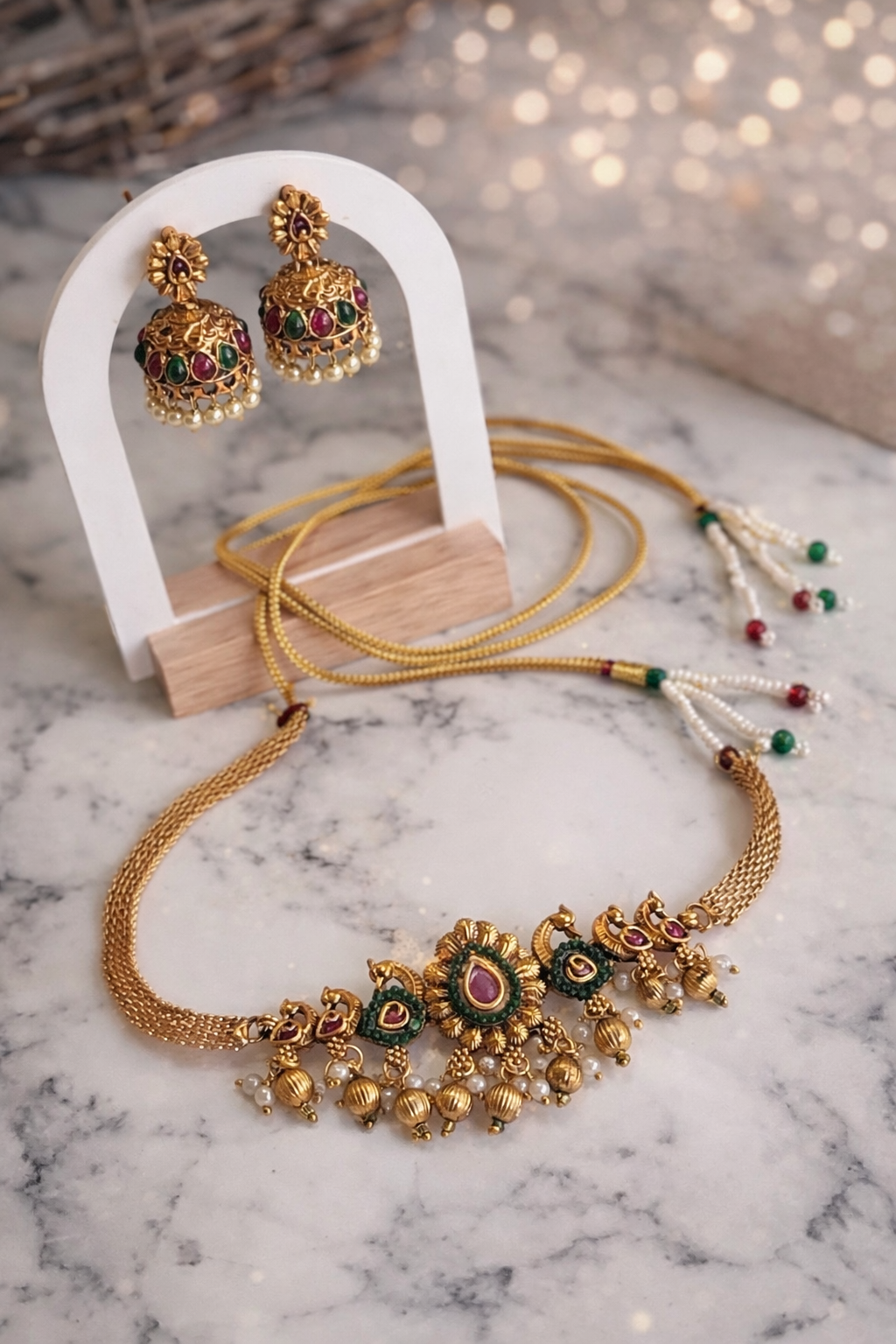 Humayra Heritage Necklace Set