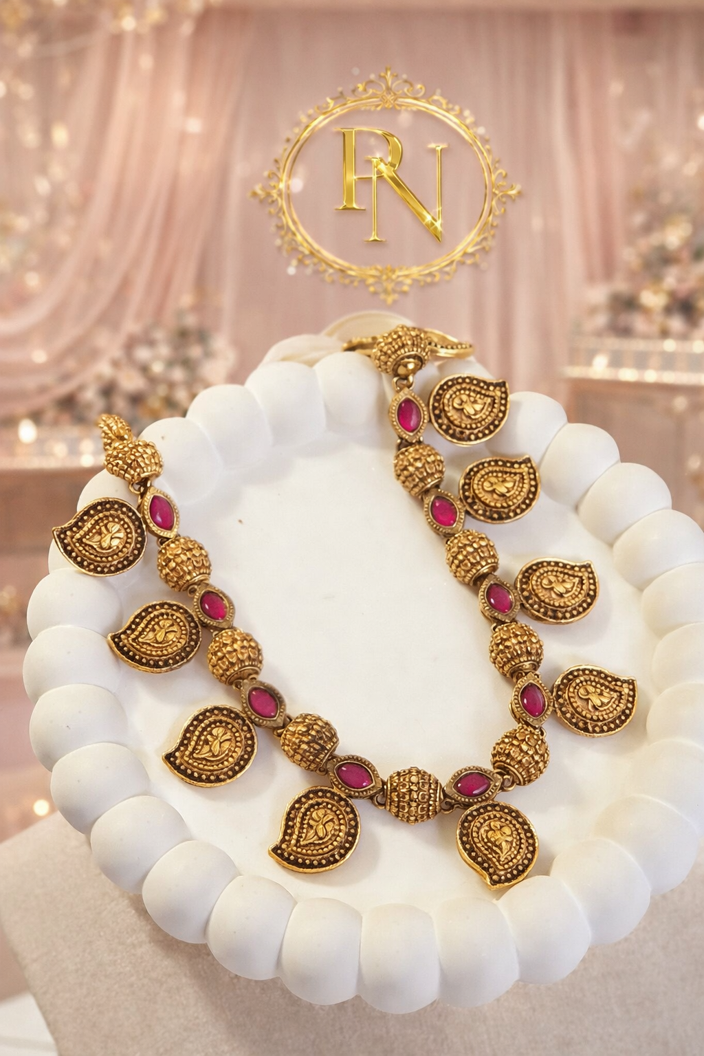 Ruhani Mango Necklace Set