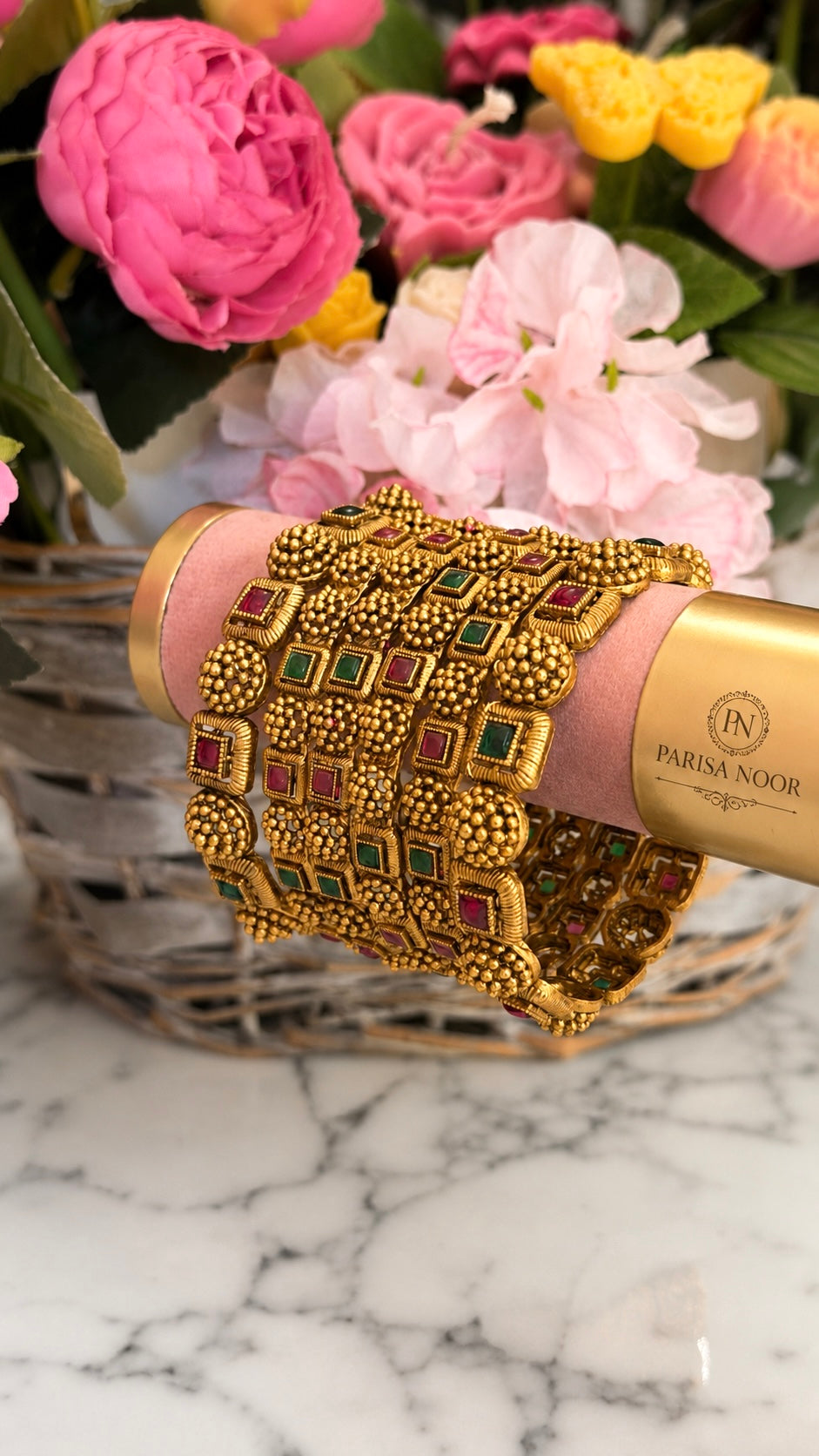 Mehrunisa Luxury Bangle Set