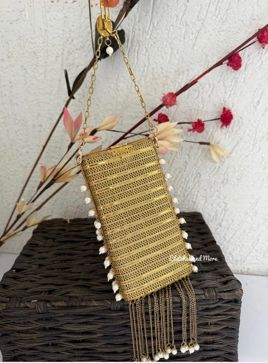 Archie Brass Mobile Sling Gold