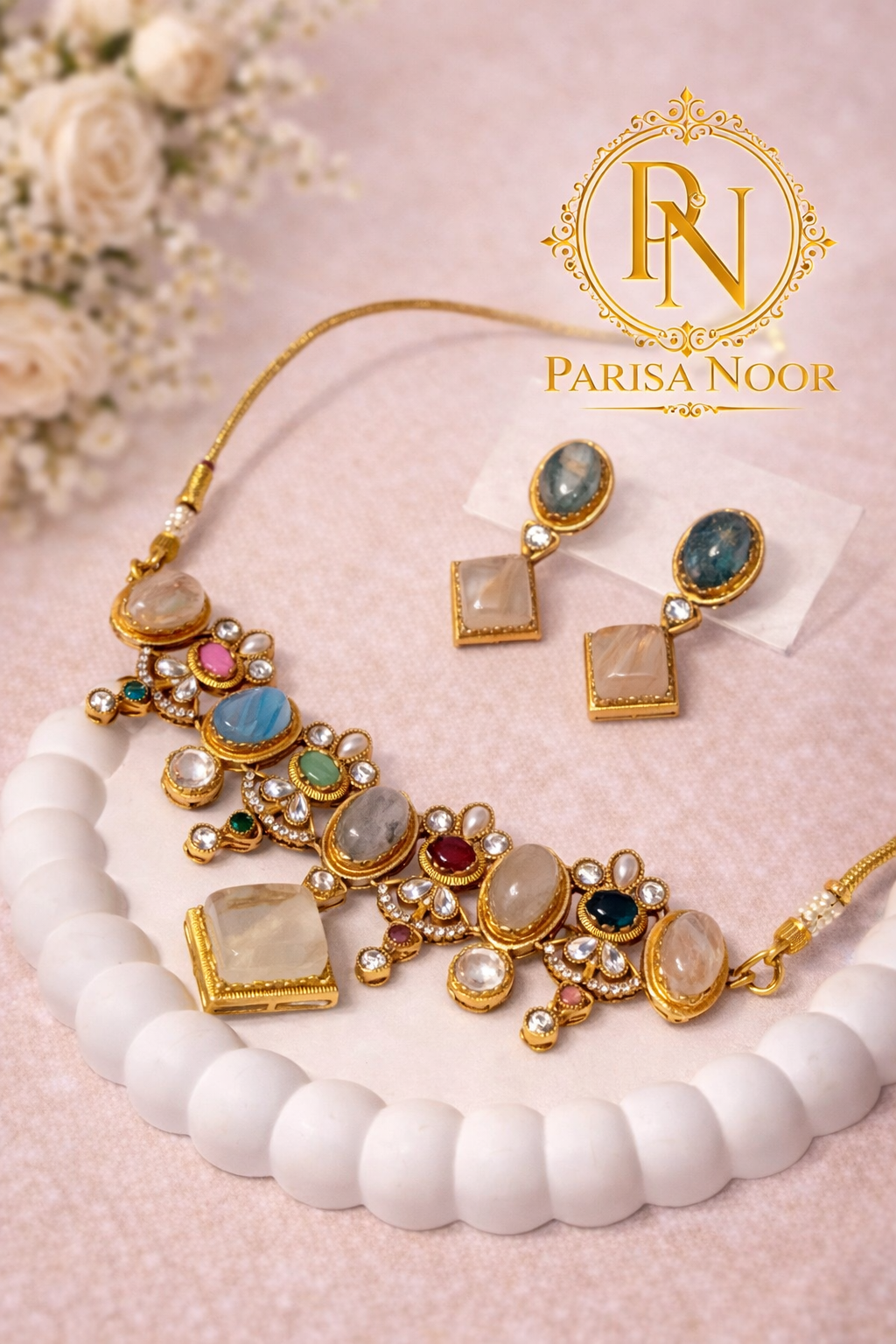 Samira Regal Gem Designer Choker