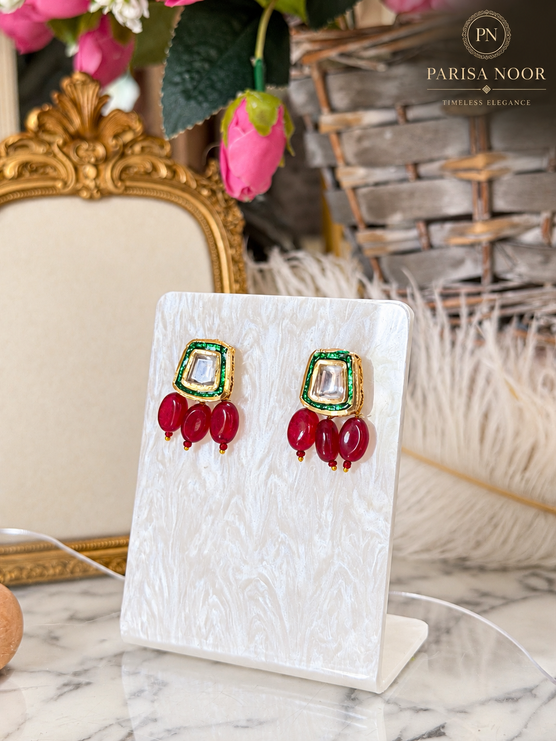 Zelaira Designer Beaded Necklace Set