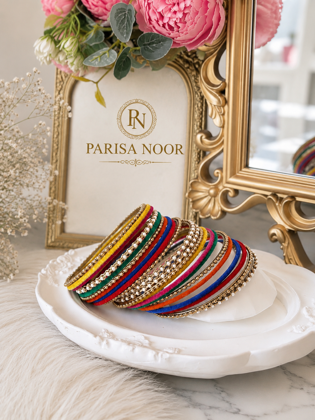 Riri Multicoloured Bangle Set