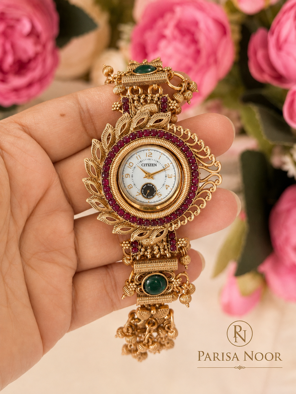 Mehrbano Antique Kashmiri Heritage Rajwadi Watch
