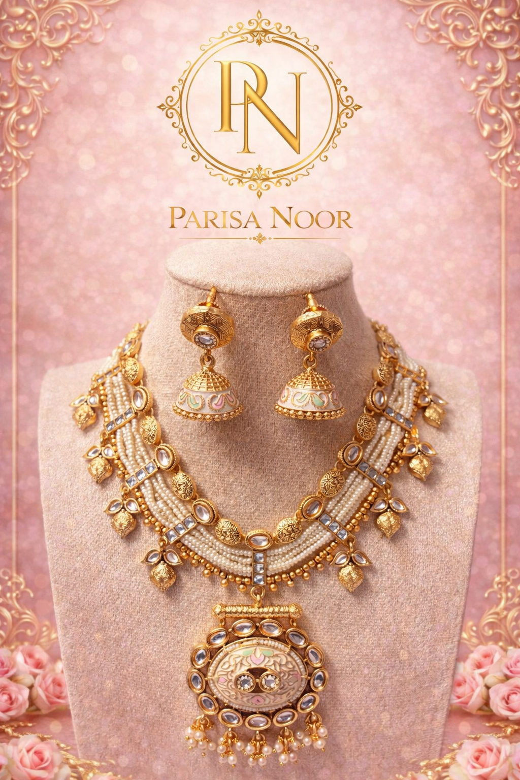 Heirloom Maharani Royal heritage Necklace Set