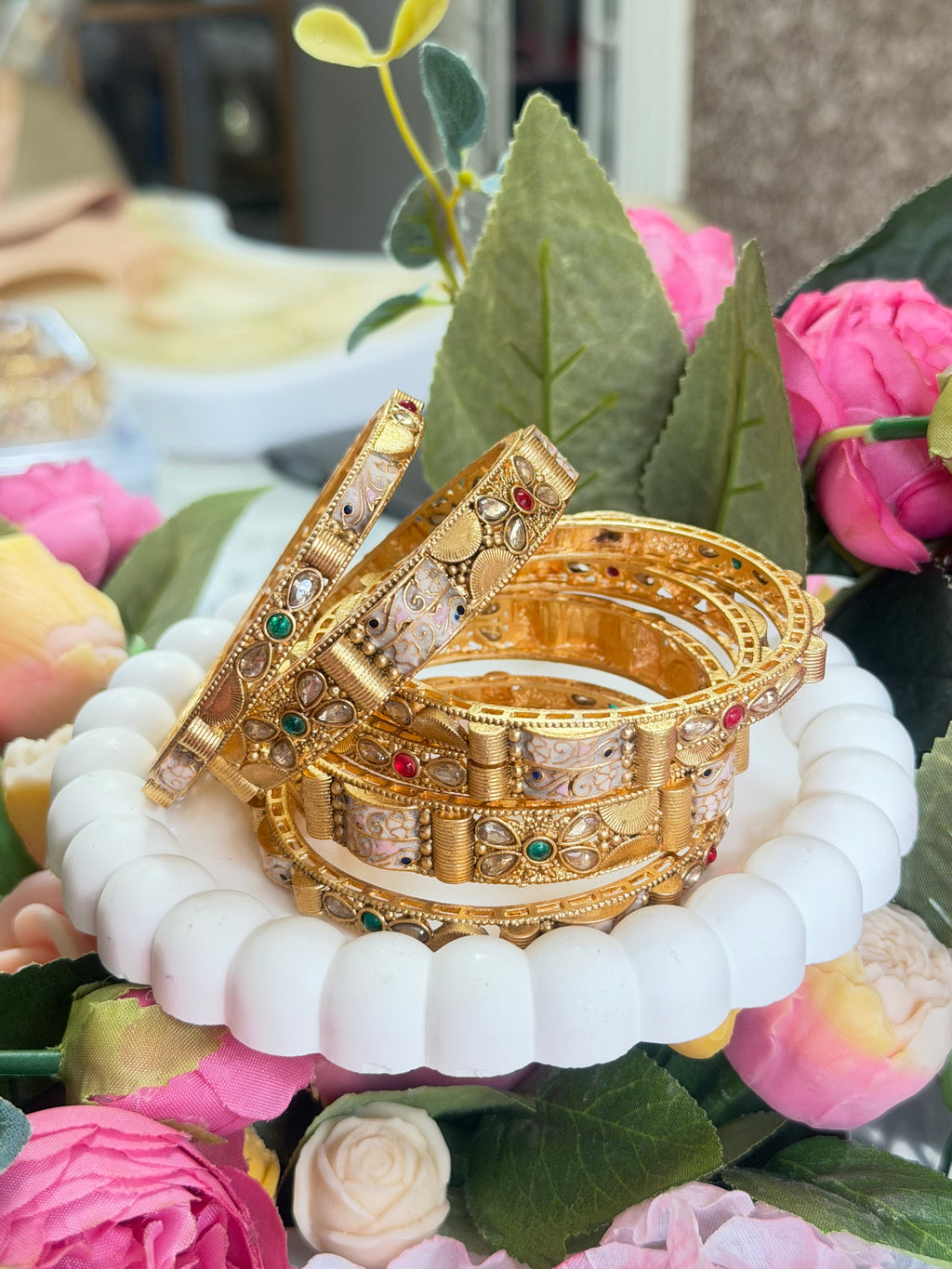 Apurva Royal Heritage Meenakari Bangle set