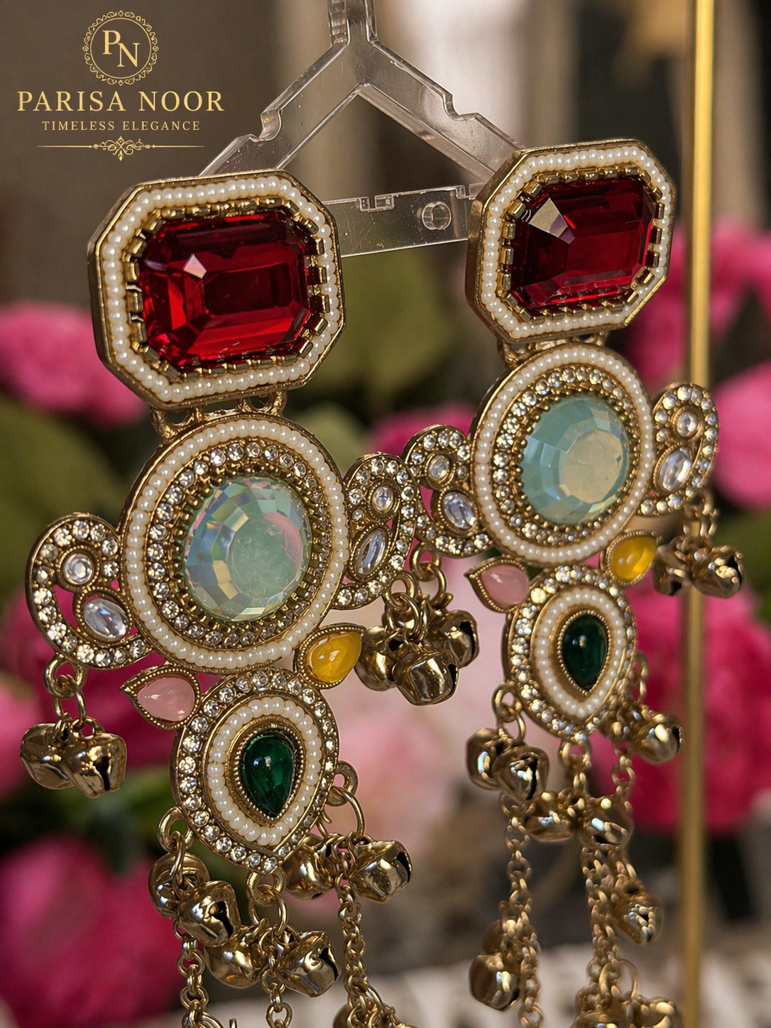 Nisha Royal Kashmiri Earrings