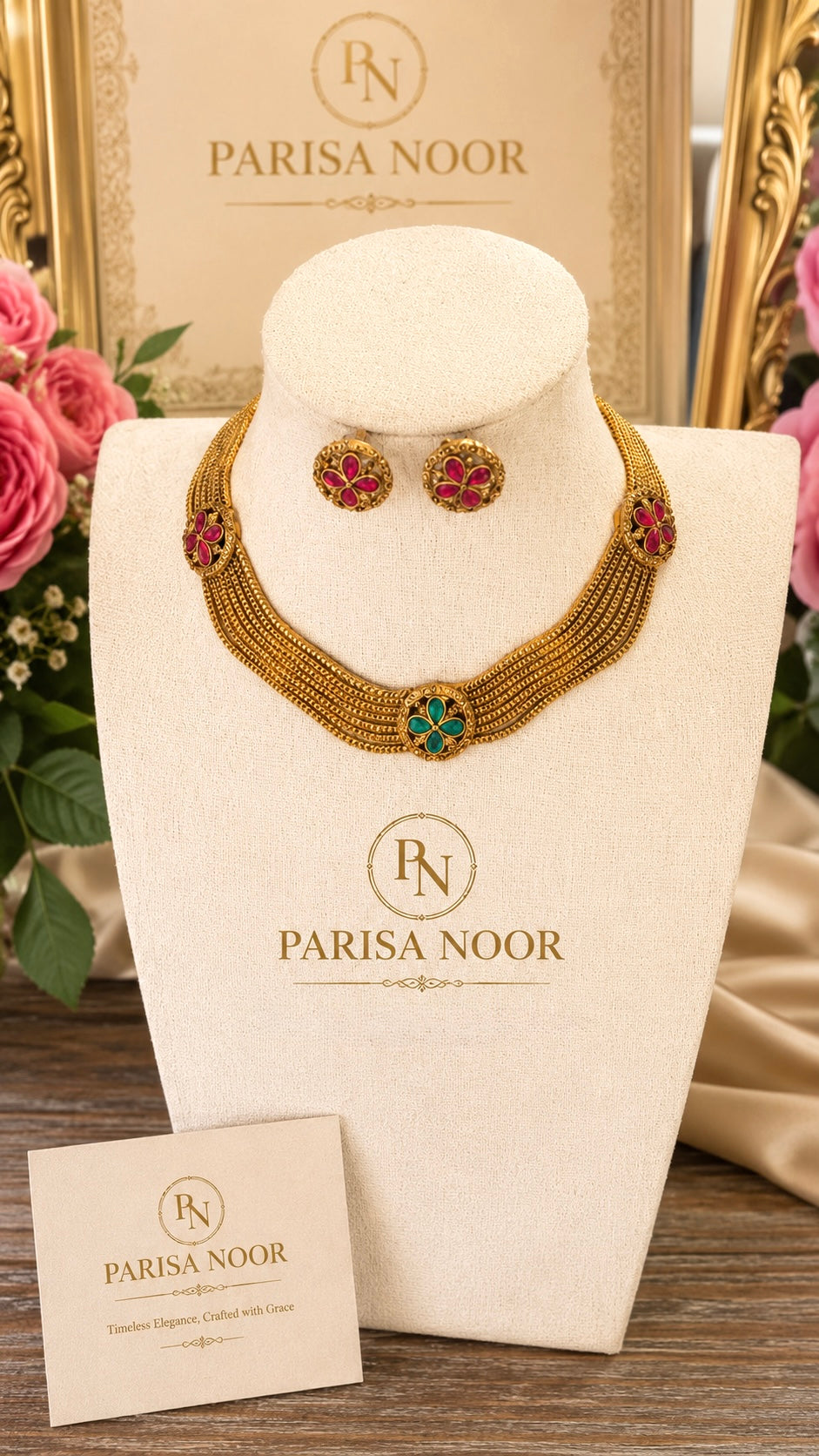 Sheela Heritage Necklace Set