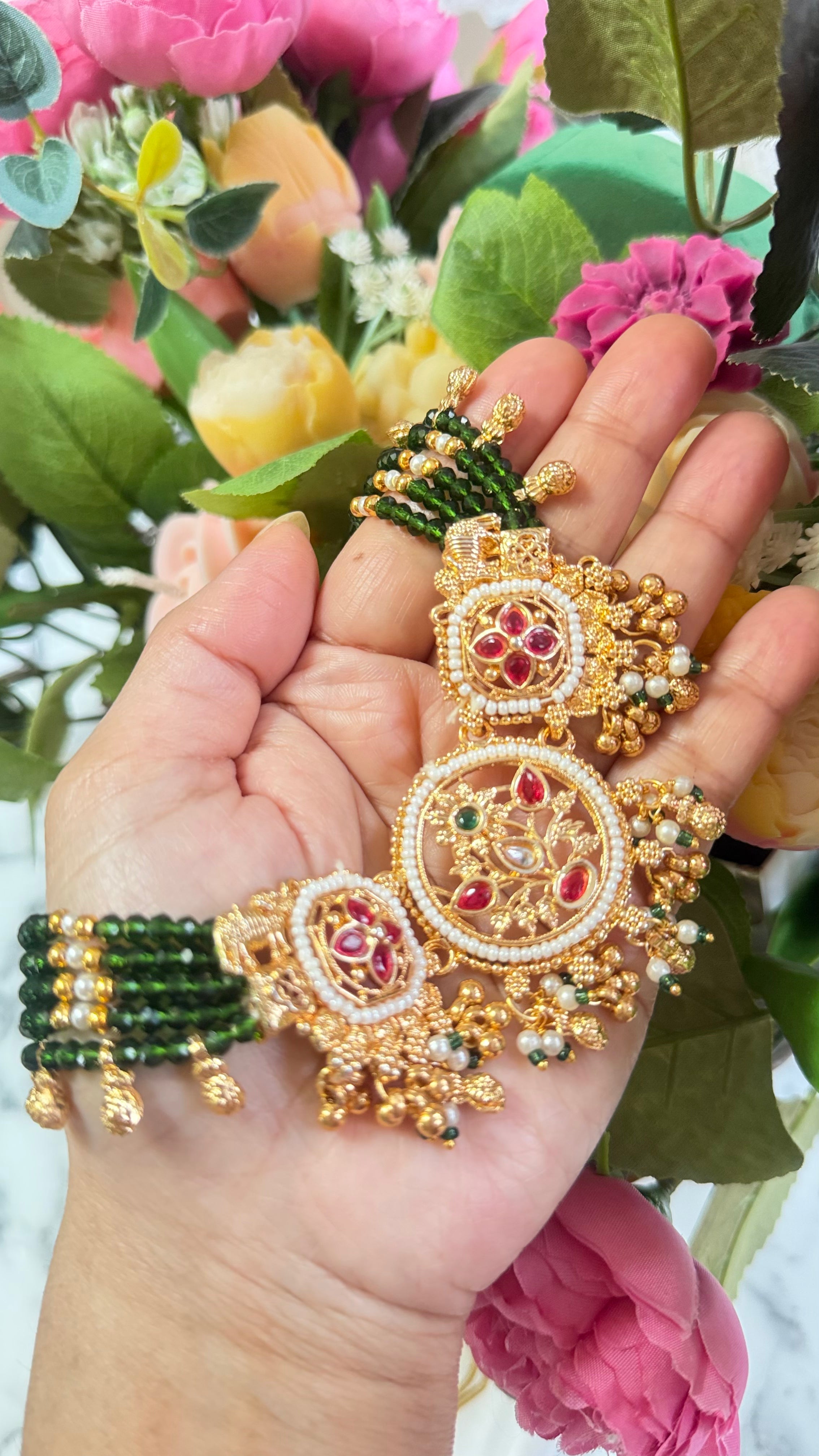 Mahira Heritage Necklace Set with Earring