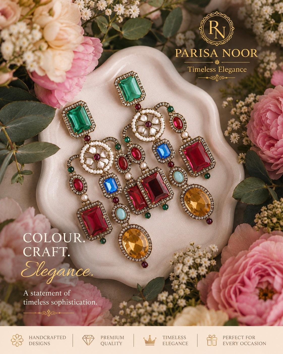 Kritti Bollywood Inspired Designer Earrings
