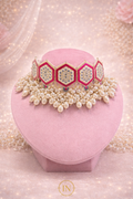Nazneen Pearl Meena Set
