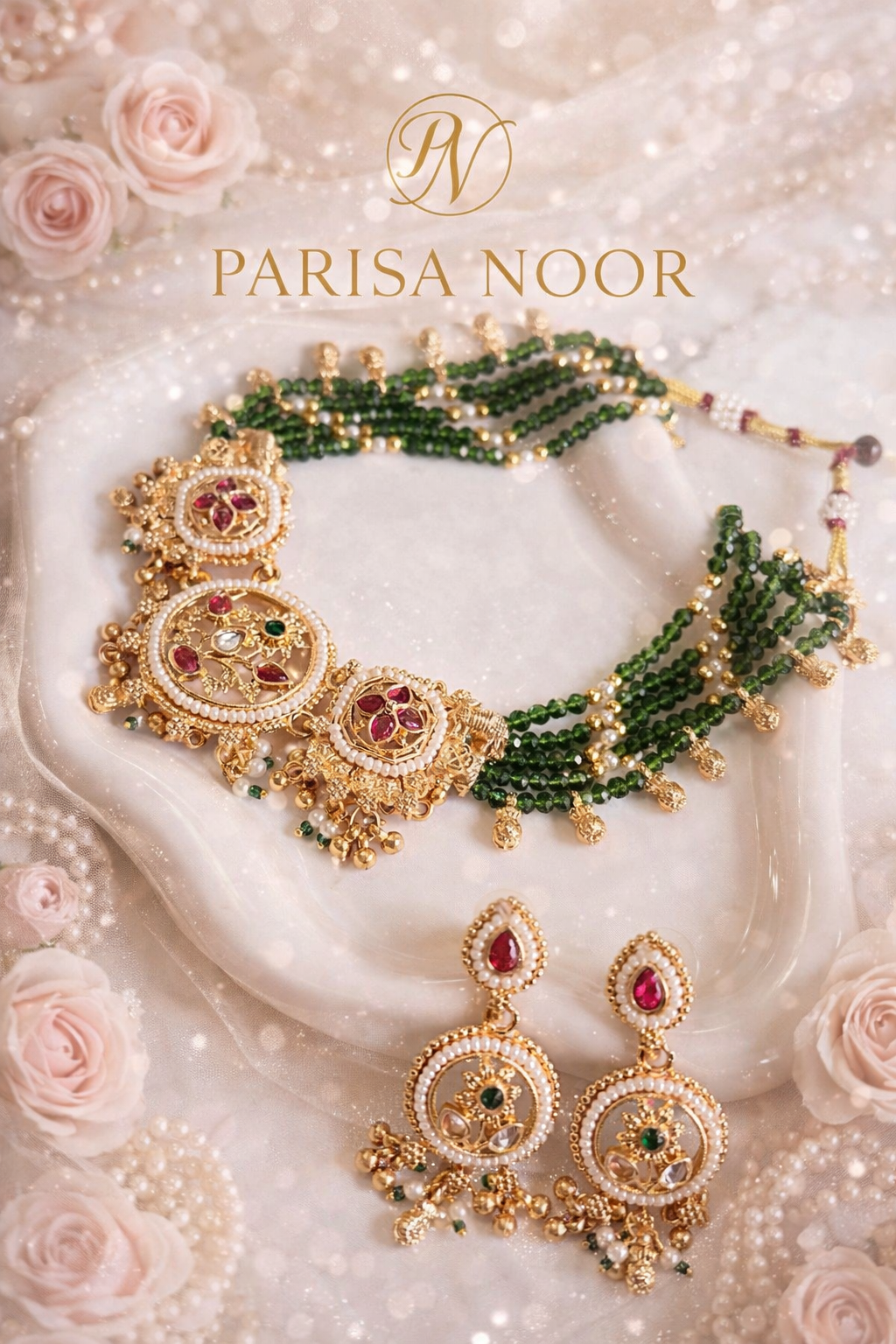 Mahira Heritage Necklace Set with Earring