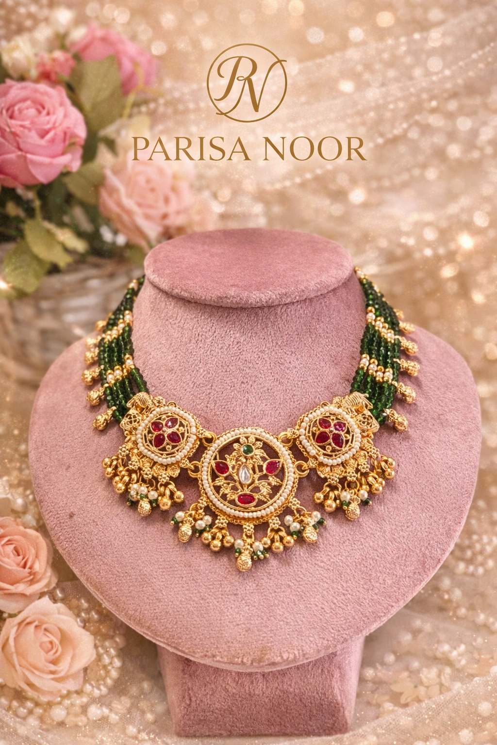Mahira Heritage Necklace Set with Earring