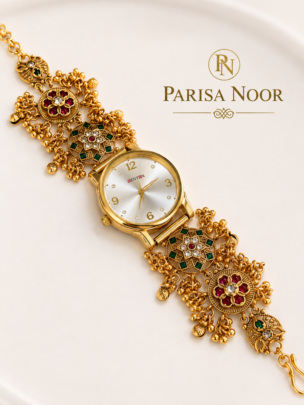 Elzara Heritage Ghungroo Adjustable Watch