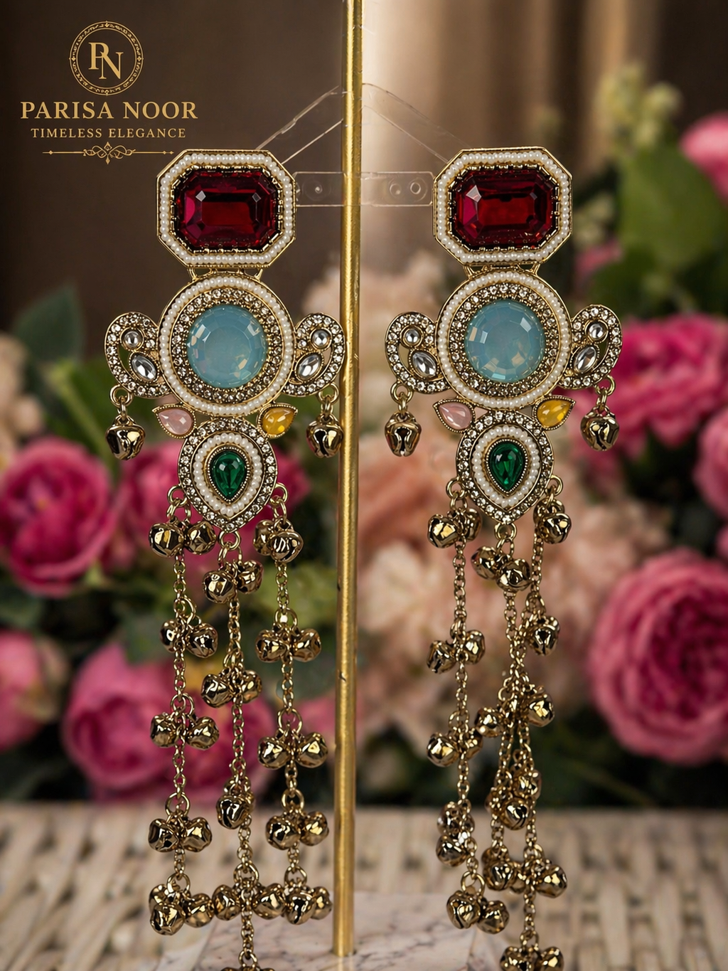 Nisha Royal Kashmiri Earrings