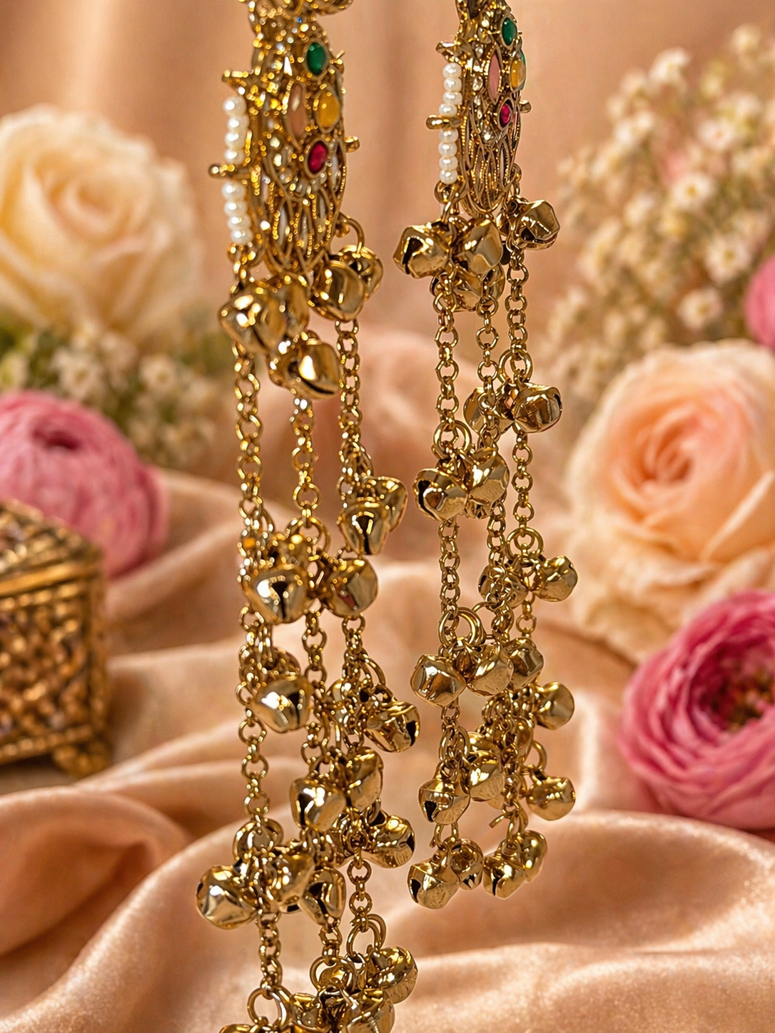Imana Kashmiri Ghungru Earrings