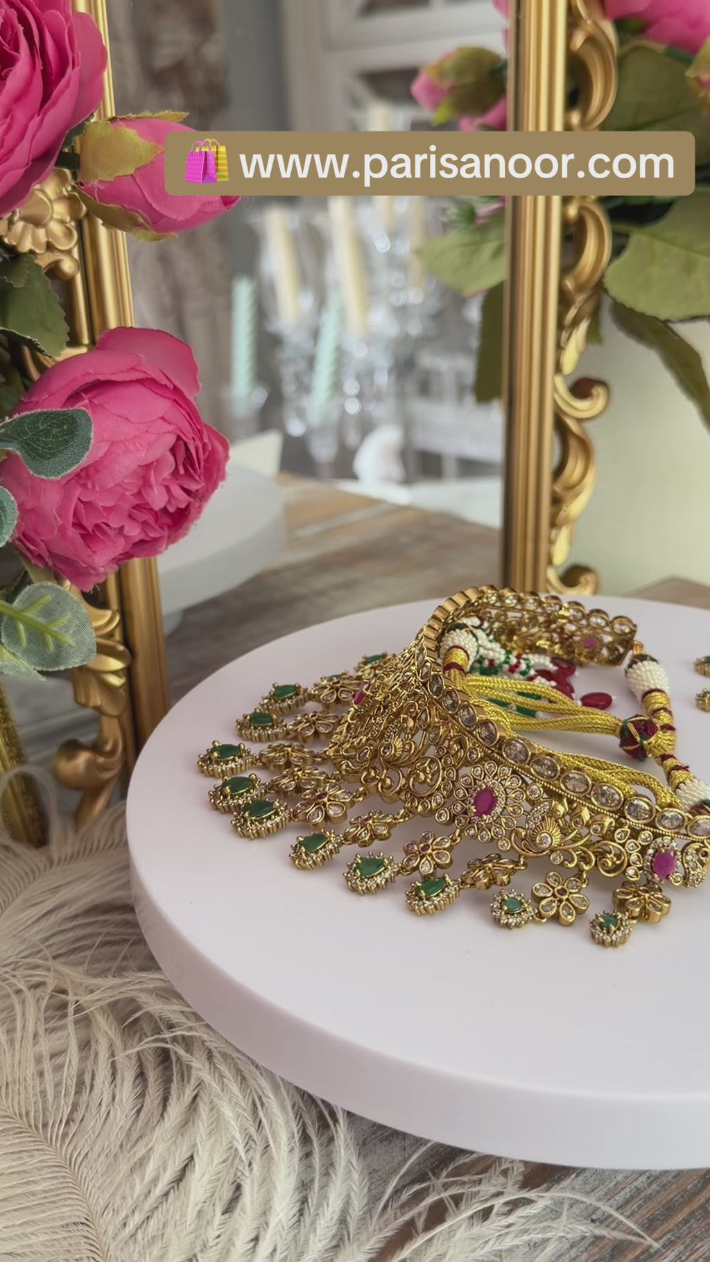 Zarqiya Royal Heritage Choker Set